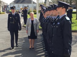 Minister and Gardai