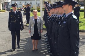 Minister and Gardai